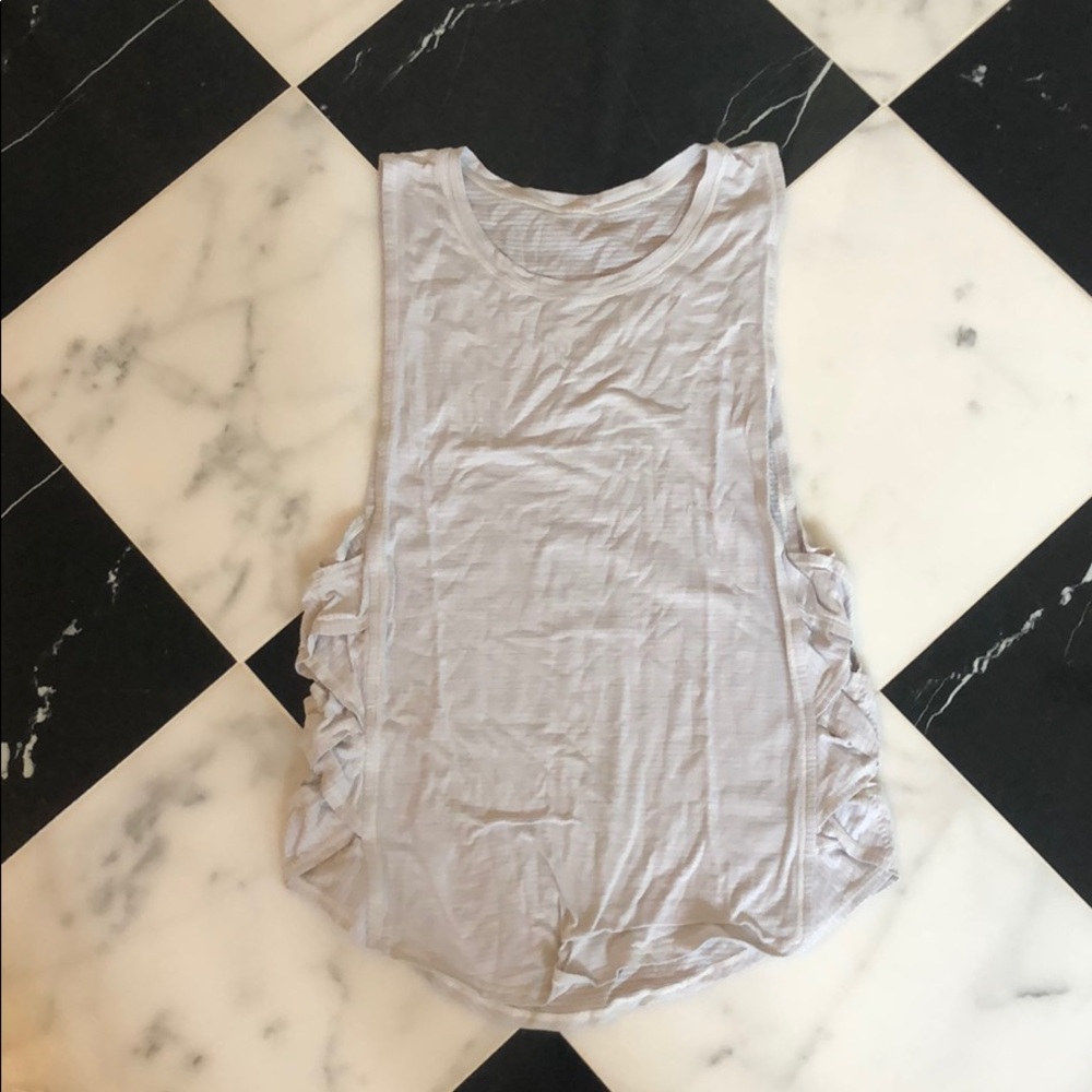 Lululemon braided side work out tank